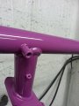 pulverbeschichteter Fahrrad-Rahmen lila